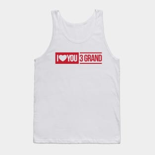 i love you 3000 Tank Top